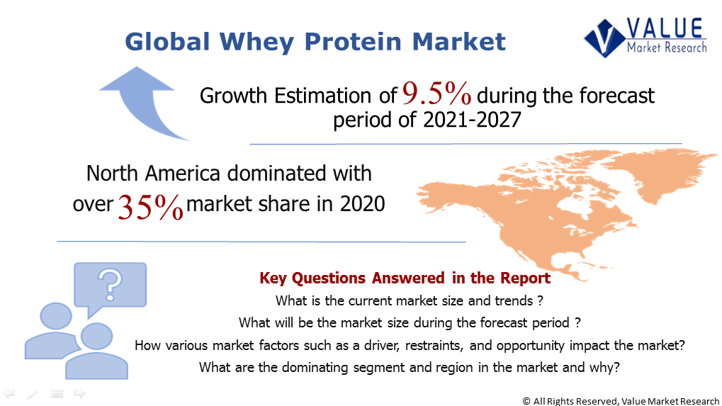 Global Whey Protein Market Share